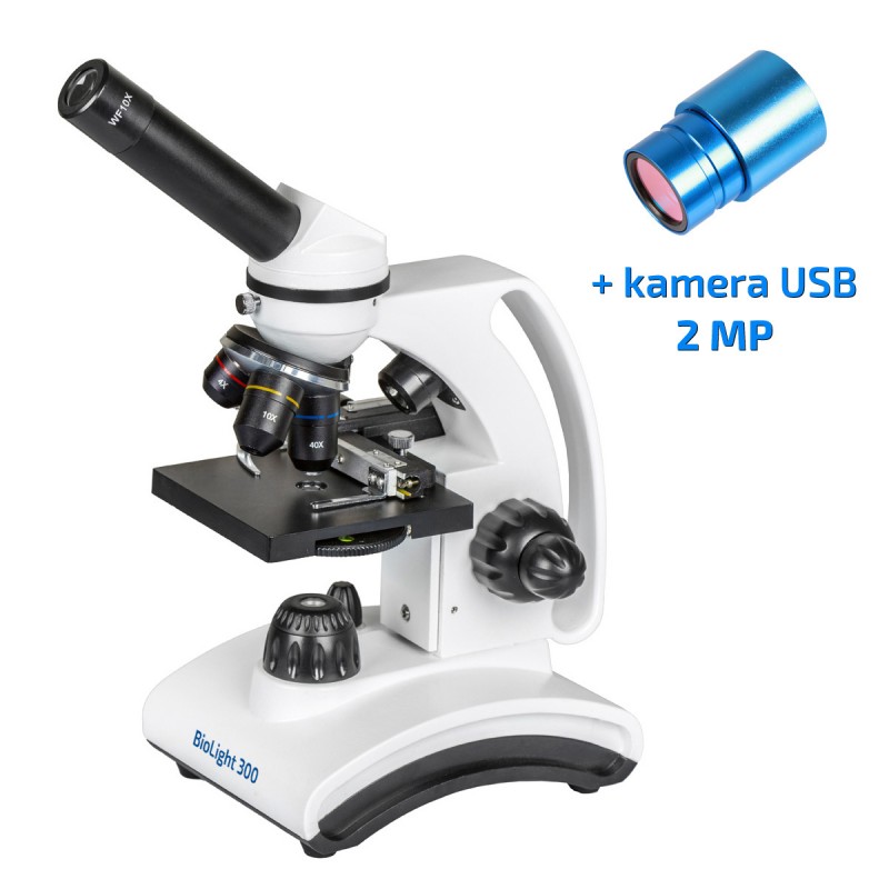 Mikroskop BioLight 300 z kamerą 2 MP DLT-Cam Basic 