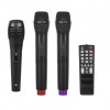 Nagłośnienie mobilne kolumna  10 cali VHF ,2 mikrofony do ręki, USB, czytnik kart SD, Bluetooth, akumulator, radio FM